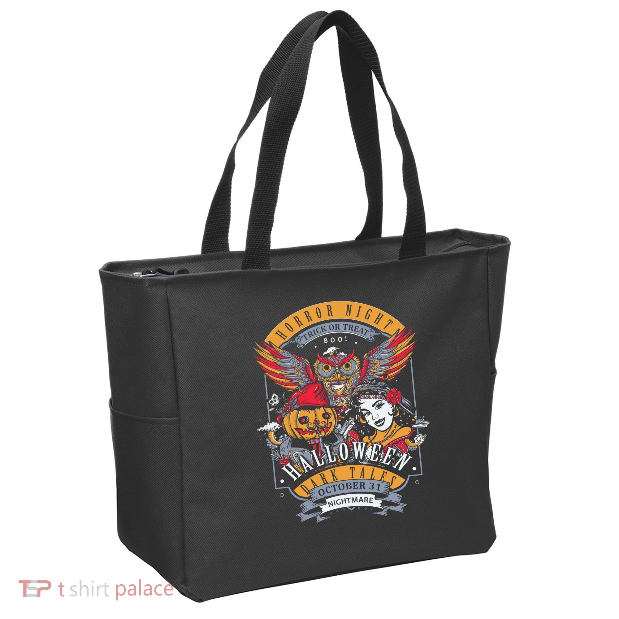 Halloween Horror Night Tote Bag