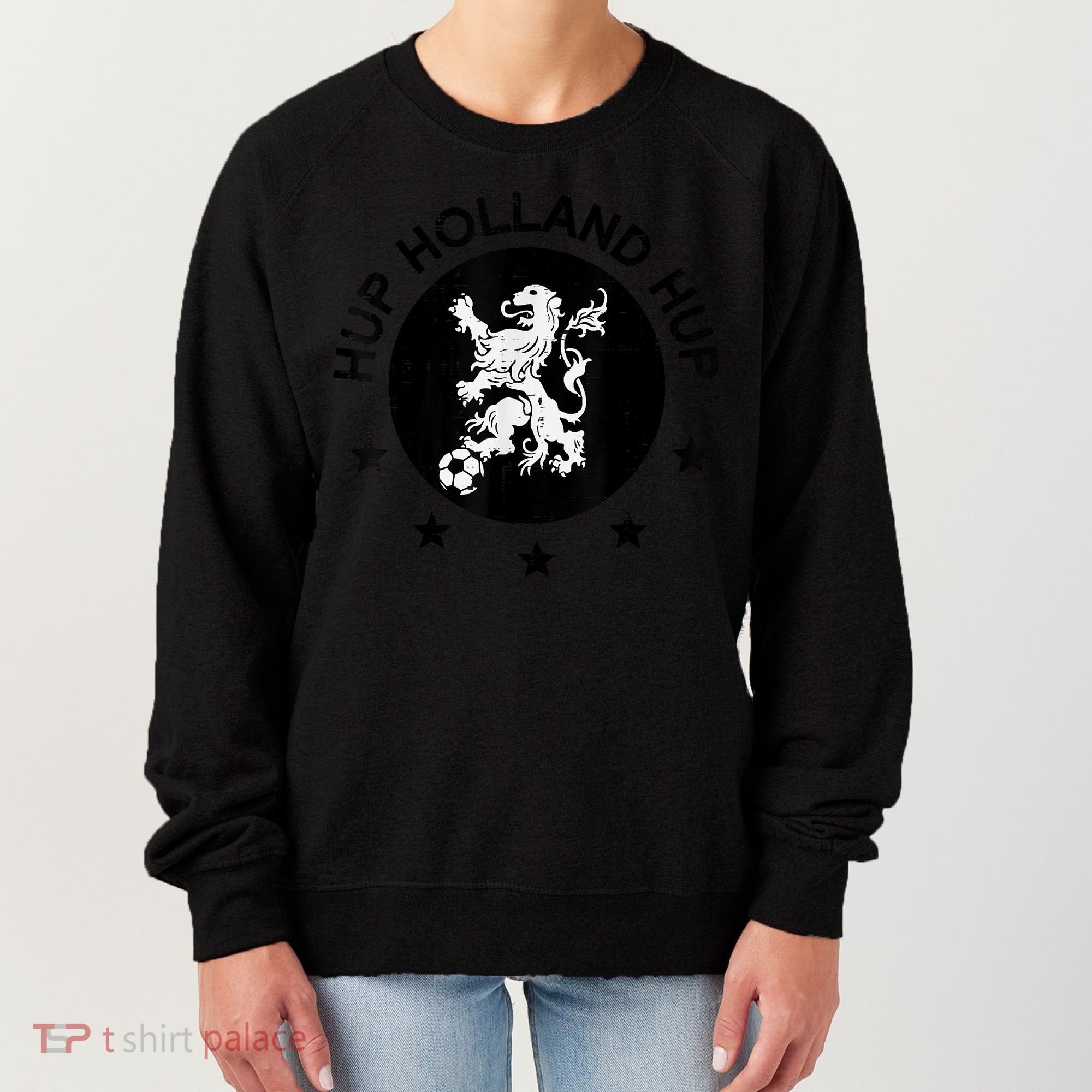 Hup Holland Netherlands Orange Soccer Women's Sweatshirt
