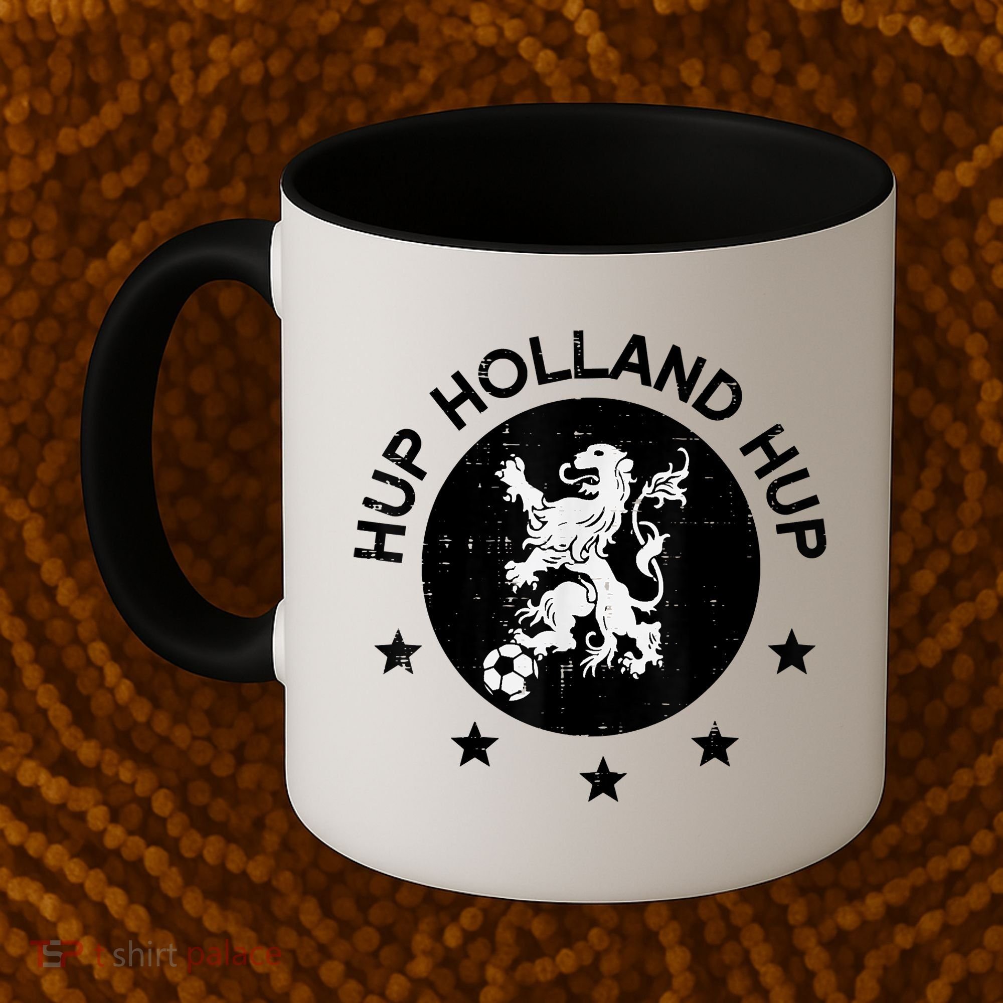 Hup Holland Netherlands Orange Soccer Coffee Mug