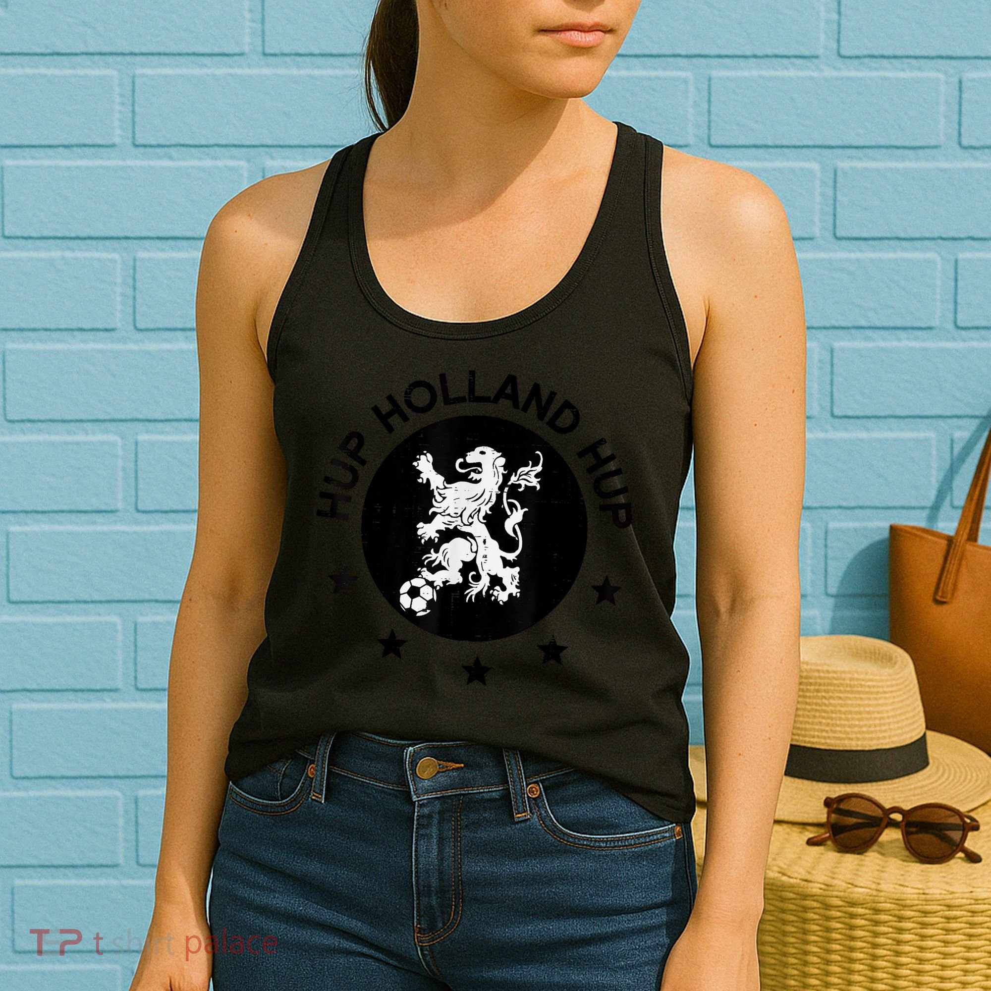 Hup Holland Netherlands Orange Soccer Women's Tank Top