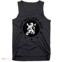 Hup Holland Netherlands Orange Soccer Tank Top thumb 0