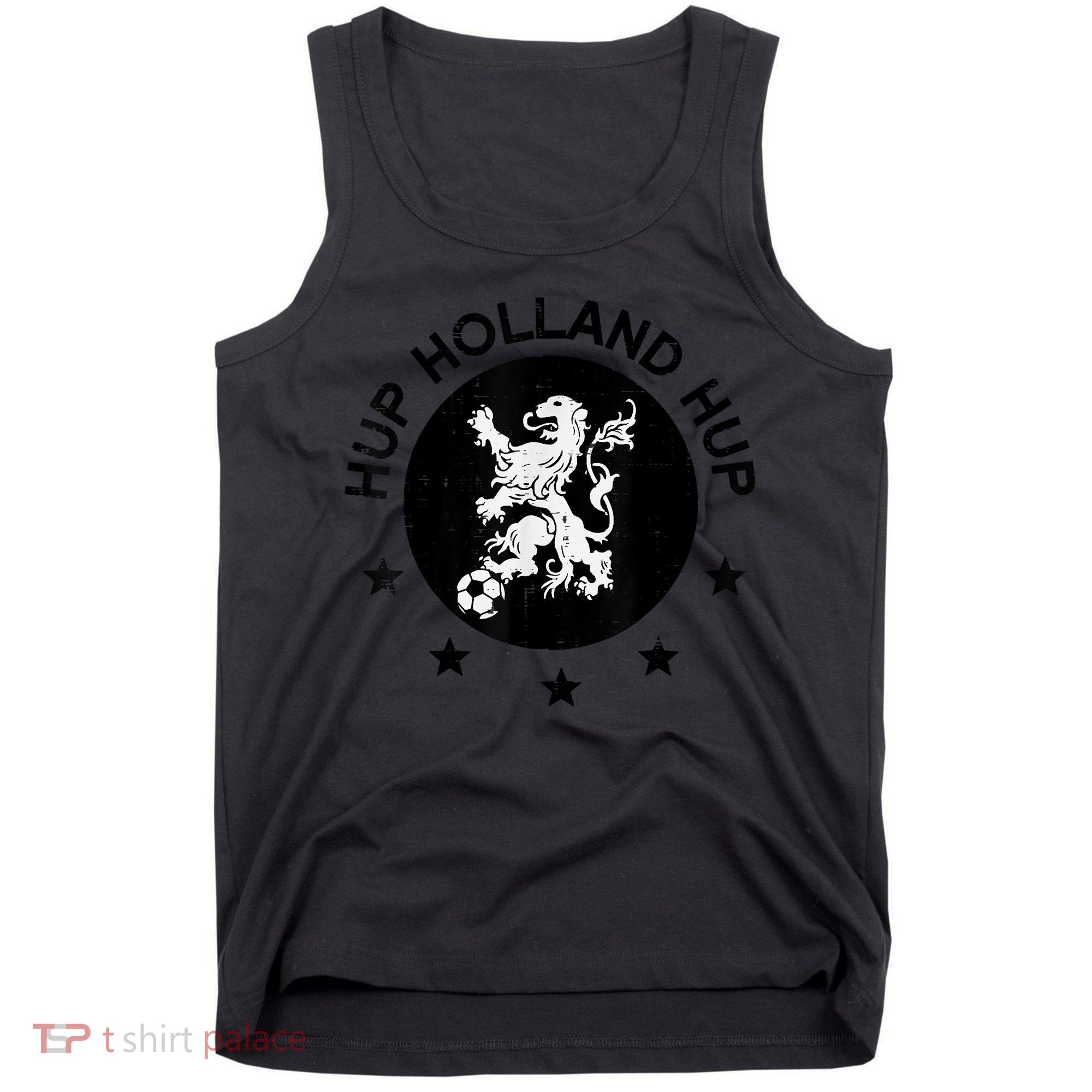 Hup Holland Netherlands Orange Soccer Tank Top