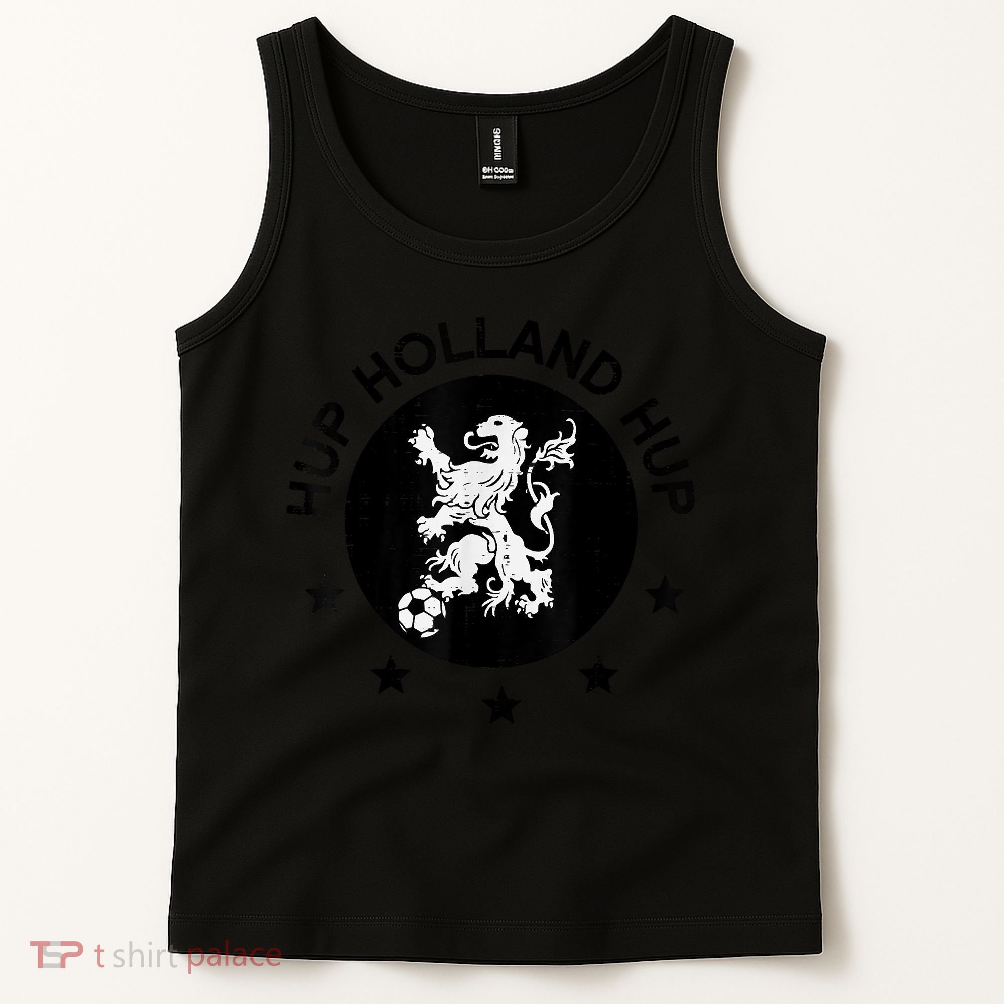 Hup Holland Netherlands Orange Soccer Tank Top