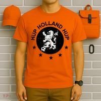 Hup Holland Netherlands Orange Soccer T-Shirt thumb 6