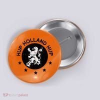 Hup Holland Netherlands Orange Soccer Button thumb 0