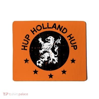 Hup Holland Netherlands Orange Soccer Mousepad