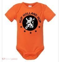 Hup Holland Netherlands Orange Soccer Baby Bodysuit thumb 0