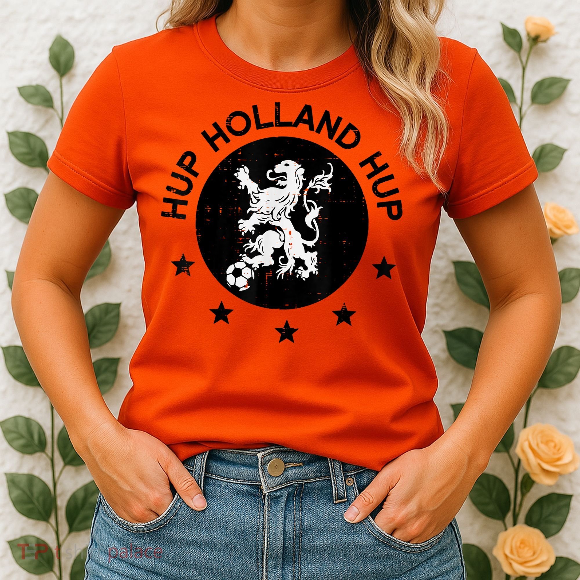 Hup Holland Netherlands Orange Soccer Women's T-Shirt