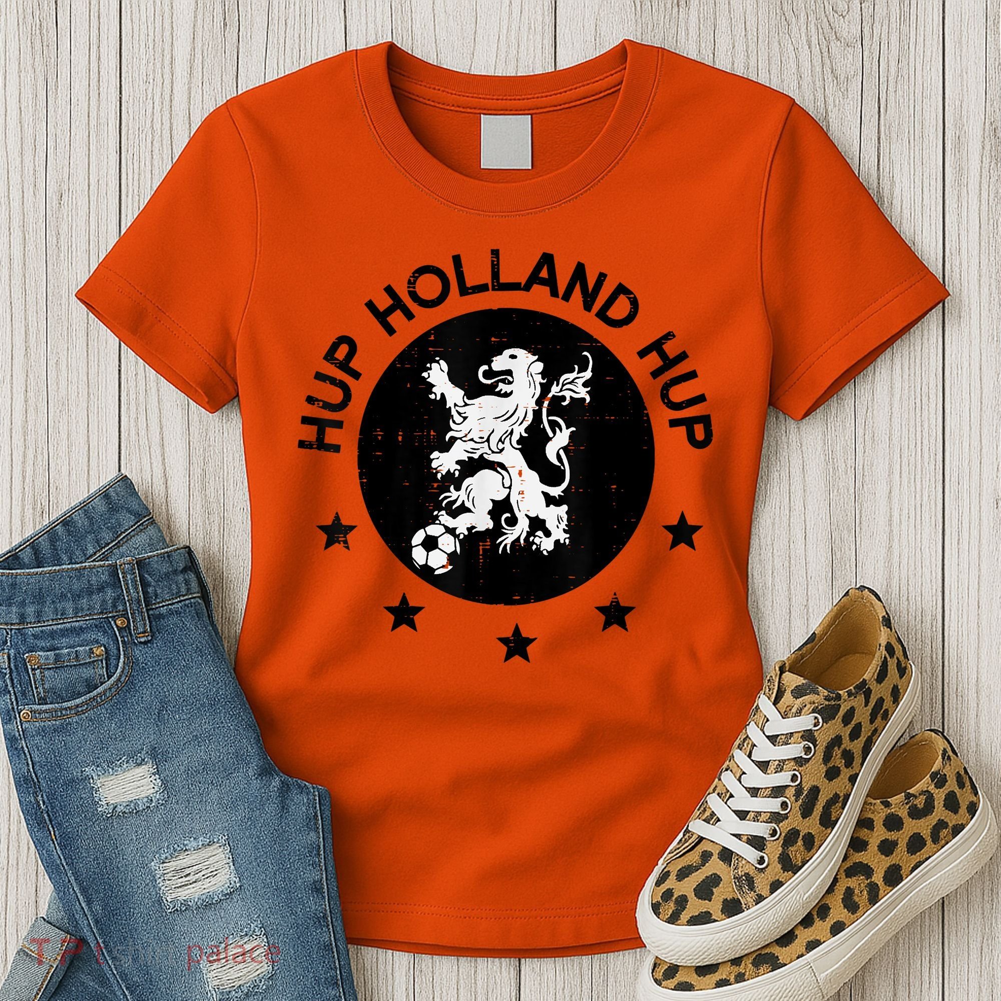 Hup Holland Netherlands Orange Soccer Women's T-Shirt