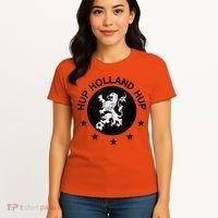Hup Holland Netherlands Orange Soccer Women's T-Shirt thumb 4