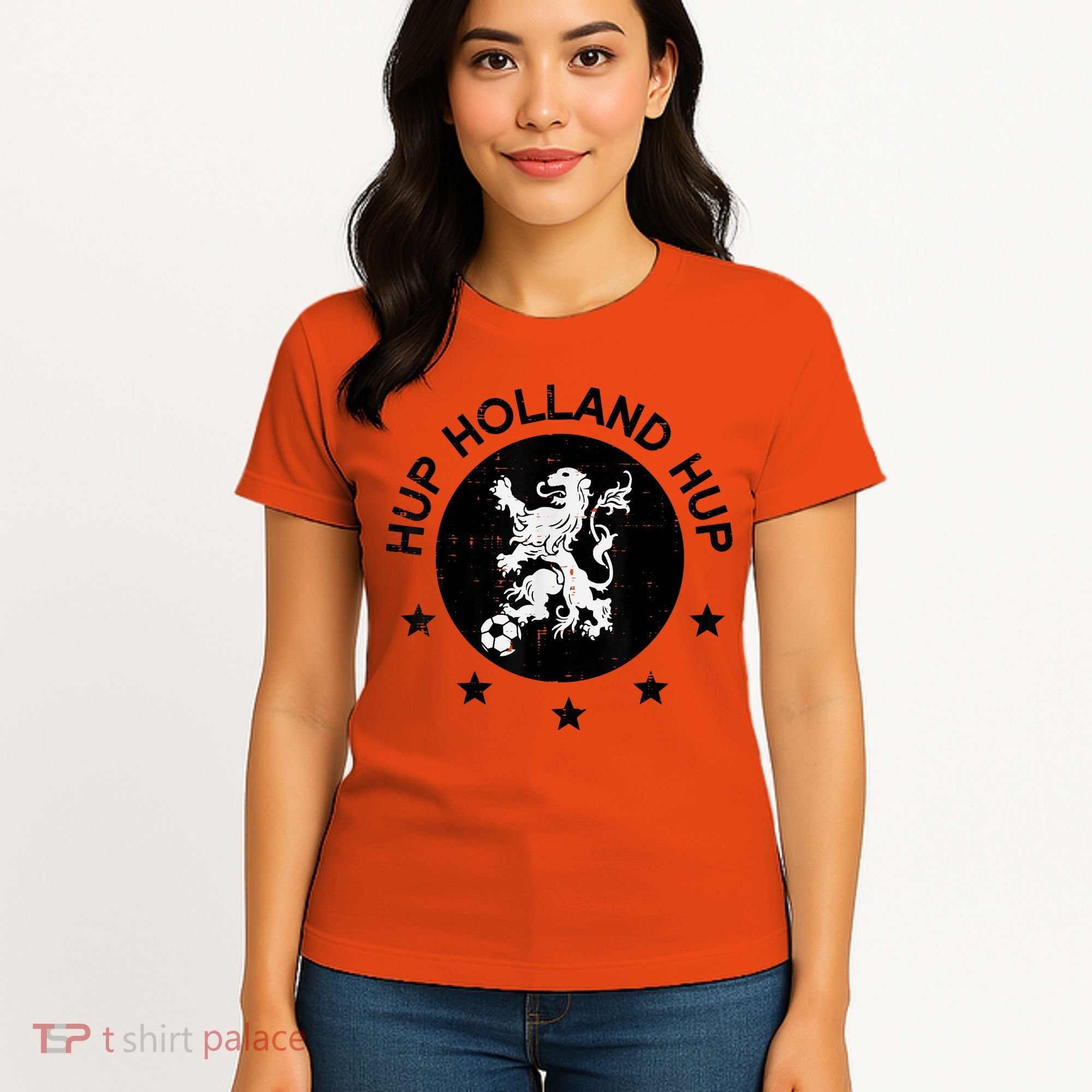 Hup Holland Netherlands Orange Soccer Women's T-Shirt