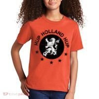 Hup Holland Netherlands Orange Soccer Kids T-Shirt thumb 2