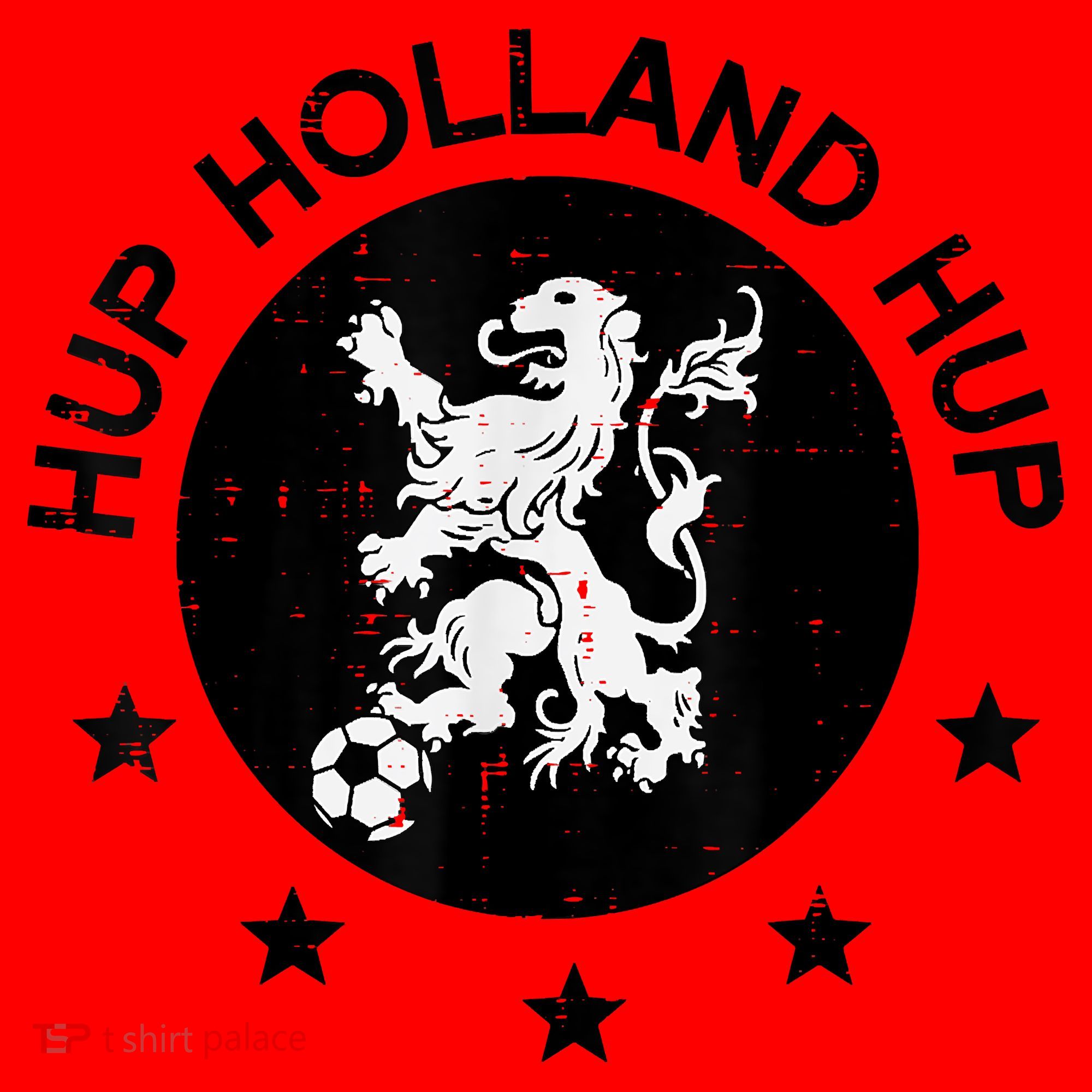 Hup Holland Netherlands Orange Soccer Santa Hat