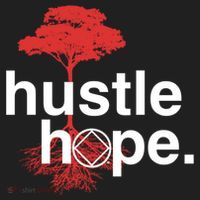 Hustle Hope Na Symbol Narcotics Anonymous Na Aa Gift Gift Women's Sweatshirt thumb 2