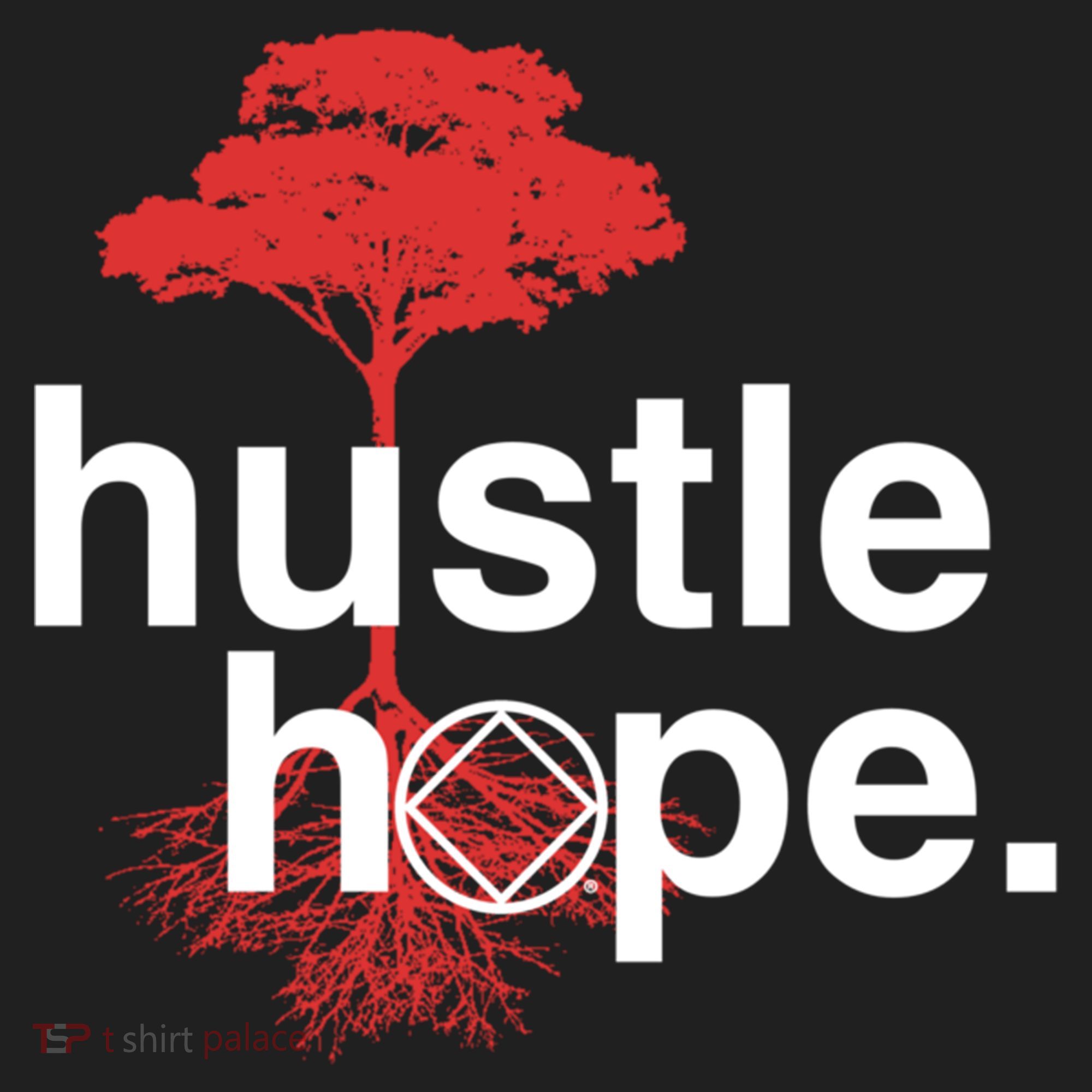 Hustle Hope Na Symbol Narcotics Anonymous Na Aa Gift Gift Women's Sweatshirt