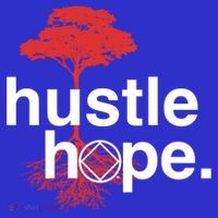 Hustle Hope Na Symbol Narcotics Anonymous Na Aa Gift Gift Polo thumb 2