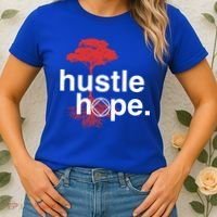 Hustle Hope Na Symbol Narcotics Anonymous Na Aa Gift Gift Women's T-Shirt thumb 2