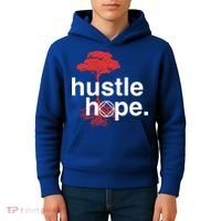Hustle Hope Na Symbol Narcotics Anonymous Na Aa Gift Gift Kids Hoodie thumb 4