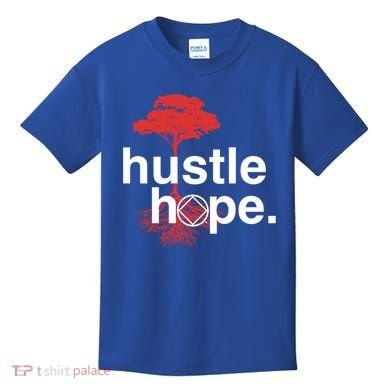 Hustle Hope Na Symbol Narcotics Anonymous Na Aa Gift Gift Kids T-Shirt