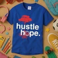 Hustle Hope Na Symbol Narcotics Anonymous Na Aa Gift Gift Kids T-Shirt thumb 3