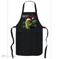 Ho Ho No Funny Bad Cat Christmas Apron thumb 0