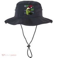 Ho Ho No Funny Bad Cat Christmas Bucket Hat thumb 0