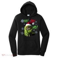 Ho Ho No Funny Bad Cat Christmas Women's Hoodie thumb 0