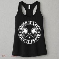 Hobby Horse Neigh It Loud Ride It Proud Hobby Horsing Women's Tank Top thumb 3