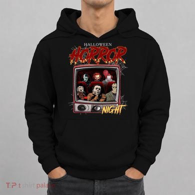 Halloween Horror Nights Movie Characters Halloween Scary Movies= Hoodie