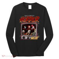 Halloween Horror Nights Movie Characters Halloween Scary Movies= Long Sleeve Shirt thumb 0