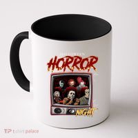 Halloween Horror Nights Movie Characters Halloween Scary Movies= Coffee Mug thumb 0