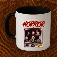 Halloween Horror Nights Movie Characters Halloween Scary Movies= Coffee Mug thumb 2