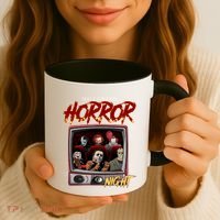 Halloween Horror Nights Movie Characters Halloween Scary Movies= Coffee Mug thumb 3