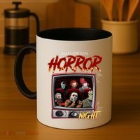 Halloween Horror Nights Movie Characters Halloween Scary Movies= Coffee Mug thumb 4