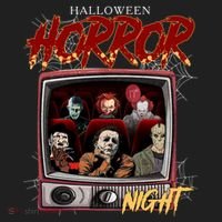 Halloween Horror Nights Movie Characters Halloween Scary Movies= Beanie thumb 2