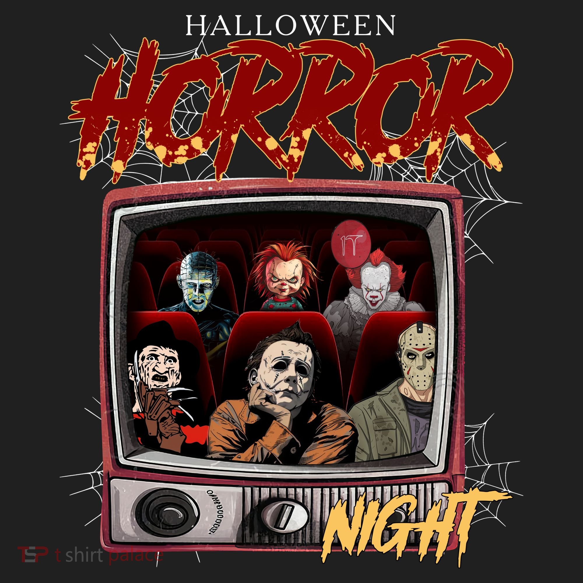 Halloween Horror Nights Movie Characters Halloween Scary Movies= Hat