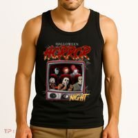 Halloween Horror Nights Movie Characters Halloween Scary Movies= Tank Top thumb 3