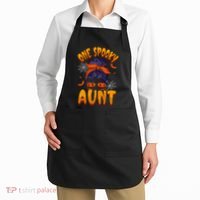 Happy Halloween One Spooky Aunt Apron thumb 2