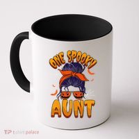 Happy Halloween One Spooky Aunt Coffee Mug thumb 0
