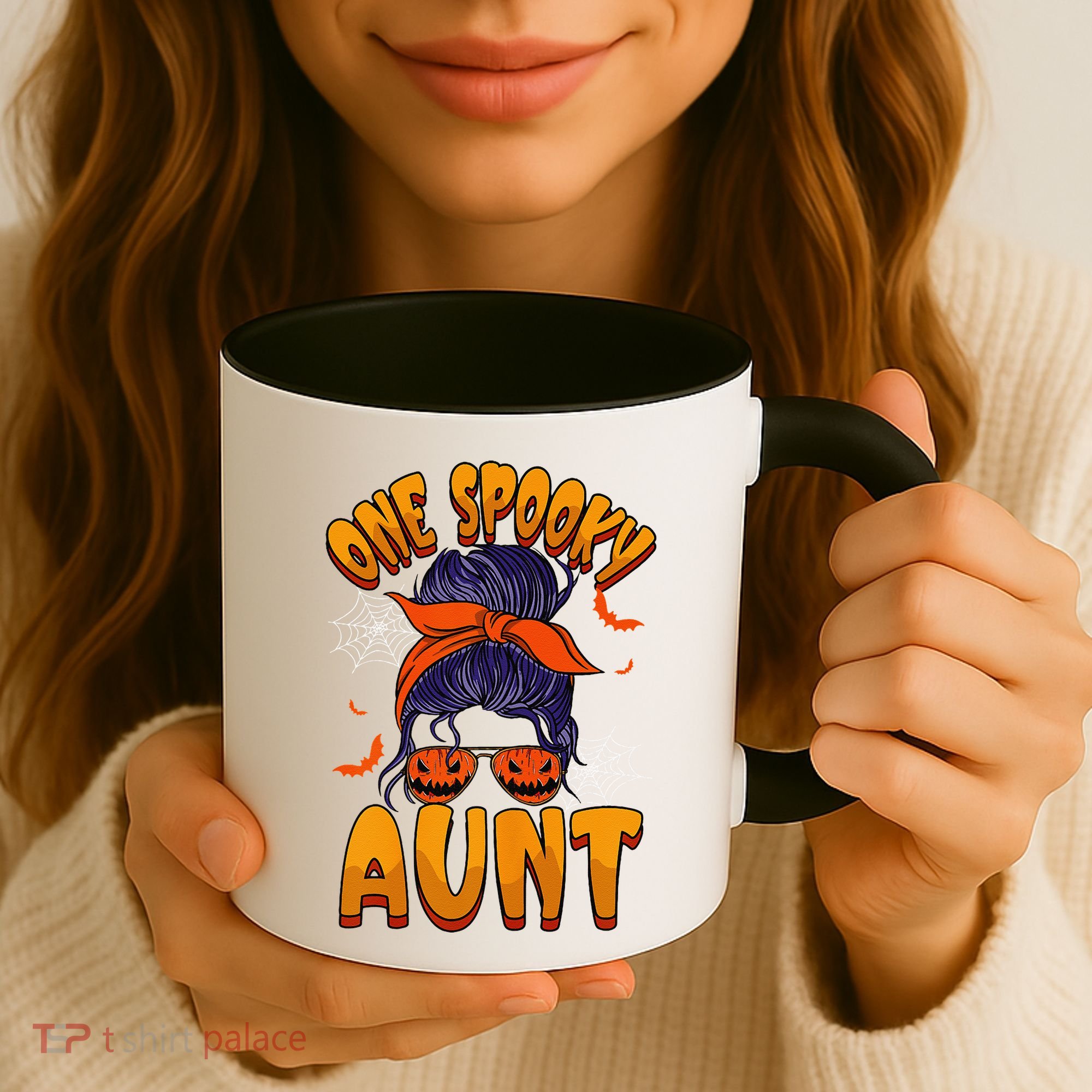 Happy Halloween One Spooky Aunt Coffee Mug