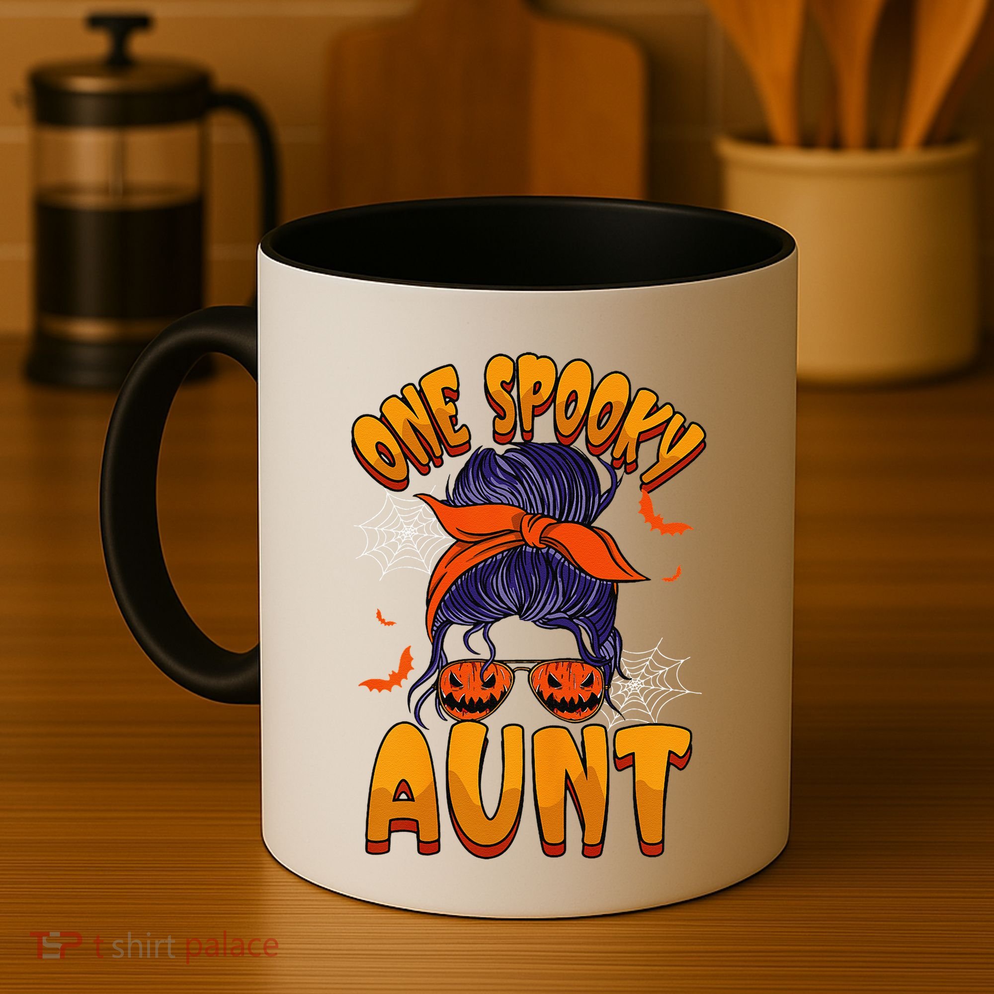 Happy Halloween One Spooky Aunt Coffee Mug