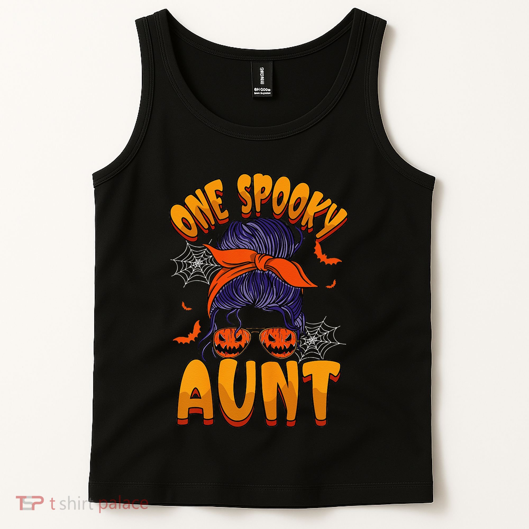 Happy Halloween One Spooky Aunt Tank Top