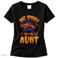 Happy Halloween One Spooky Aunt Women's T-Shirt thumb 0