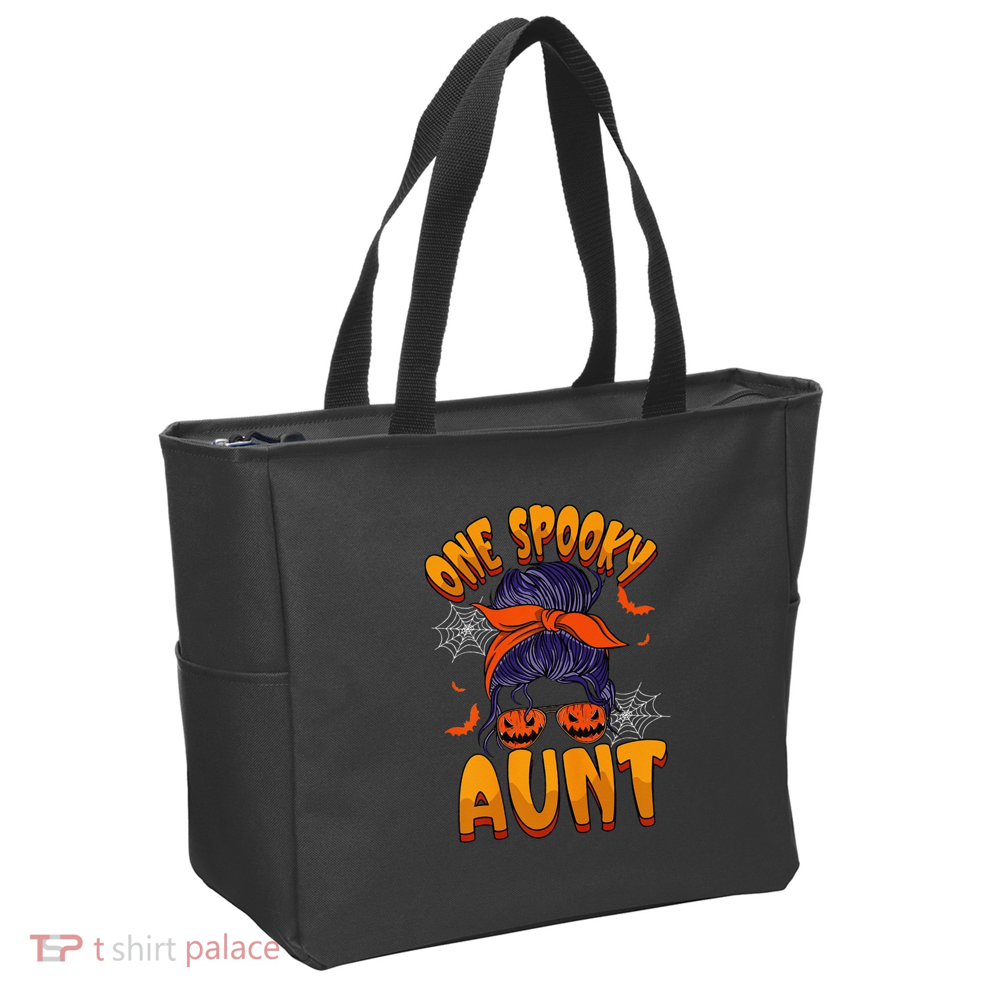 Happy Halloween One Spooky Aunt Tote Bag