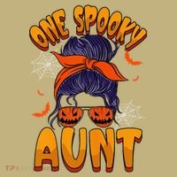 Happy Halloween One Spooky Aunt Hoodie thumb 2