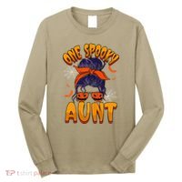 Happy Halloween One Spooky Aunt Long Sleeve Shirt thumb 0