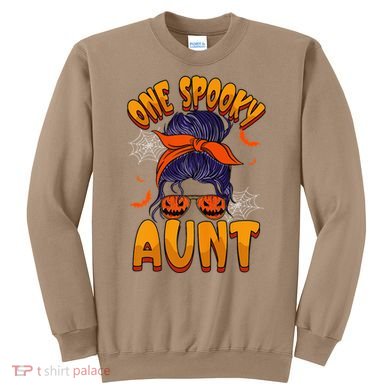 Happy Halloween One Spooky Aunt Sweatshirt