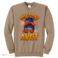 Happy Halloween One Spooky Aunt Sweatshirt thumb 0