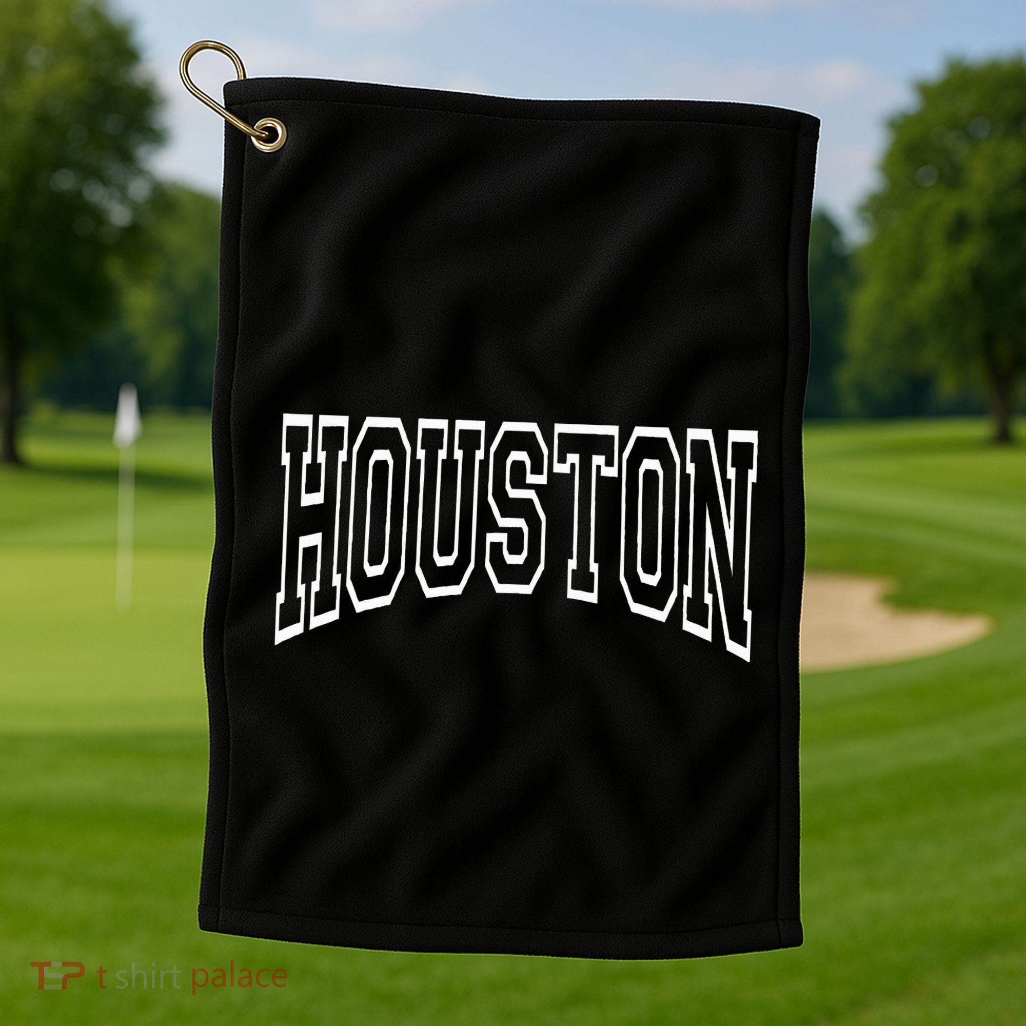 Houston Golf Towel