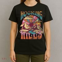 Hocking Hills Ohio Nature Hiking Mountains Outdoors Vintage T-Shirt thumb 4